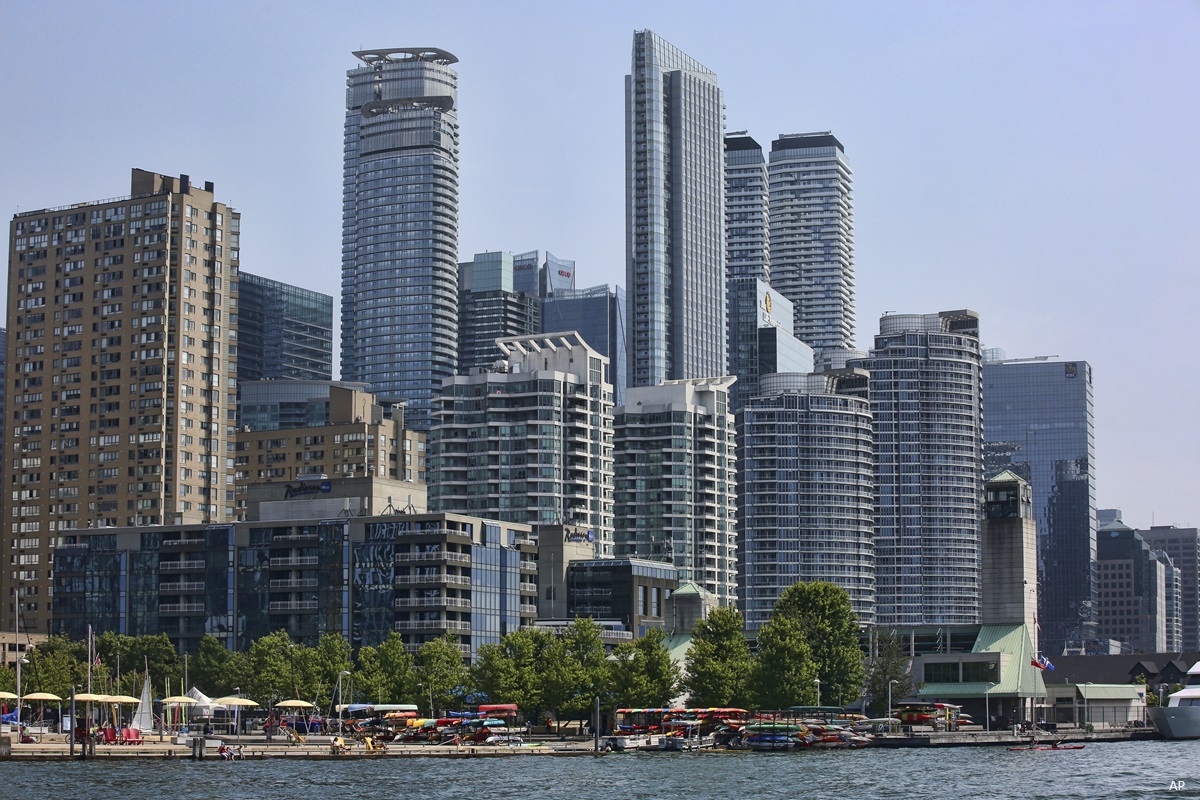 Condo towers in Toronto