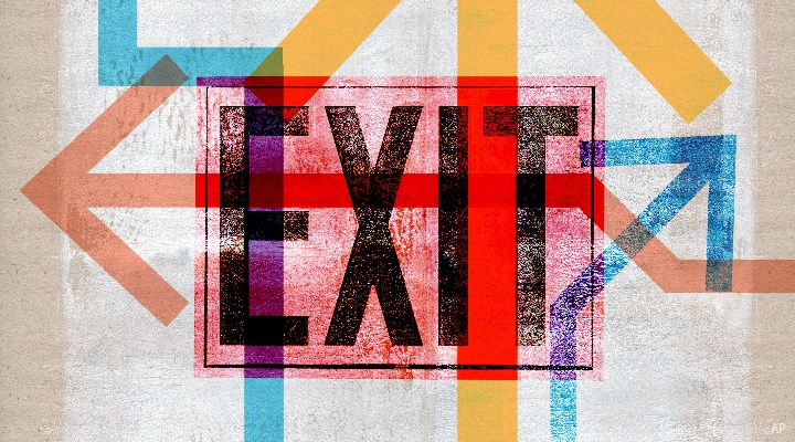 Exit sign
