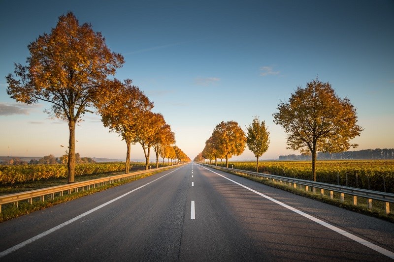 Road with horizon