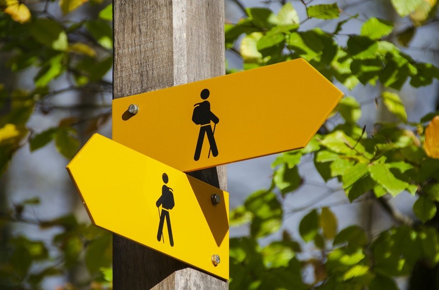 Trail signs