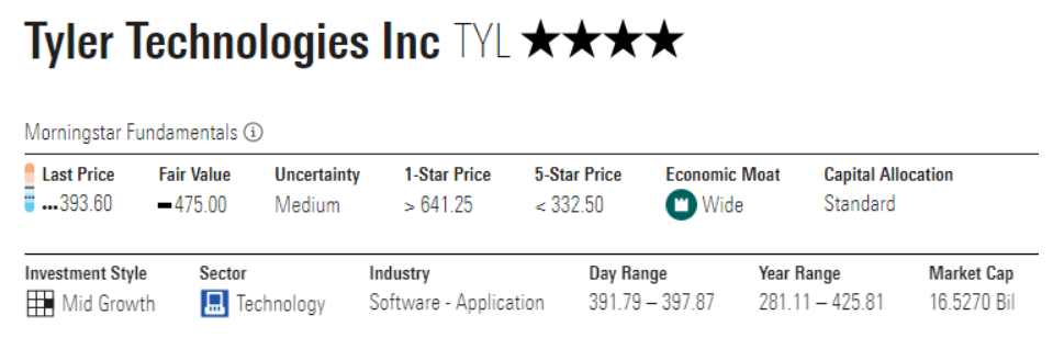 Tyler Technologies